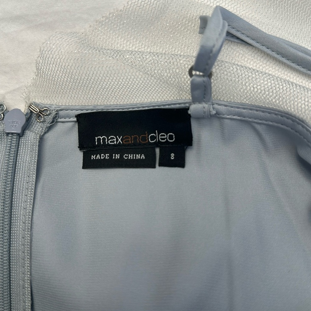 Max and Cleo dress size medium silver or grey - Picture 9 of 13